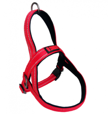 Kong harness rood reflecterend S