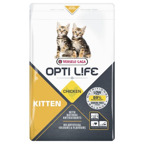 Opti life cat kitten