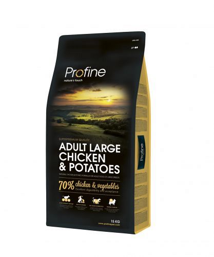 Profine Chicken &amp; potatoes Large breed in 3 kilo en 15 kilo